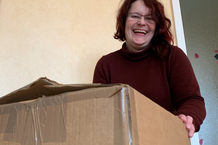 Autorin Anett Theisen Unboxing die ersten Bücher sind da